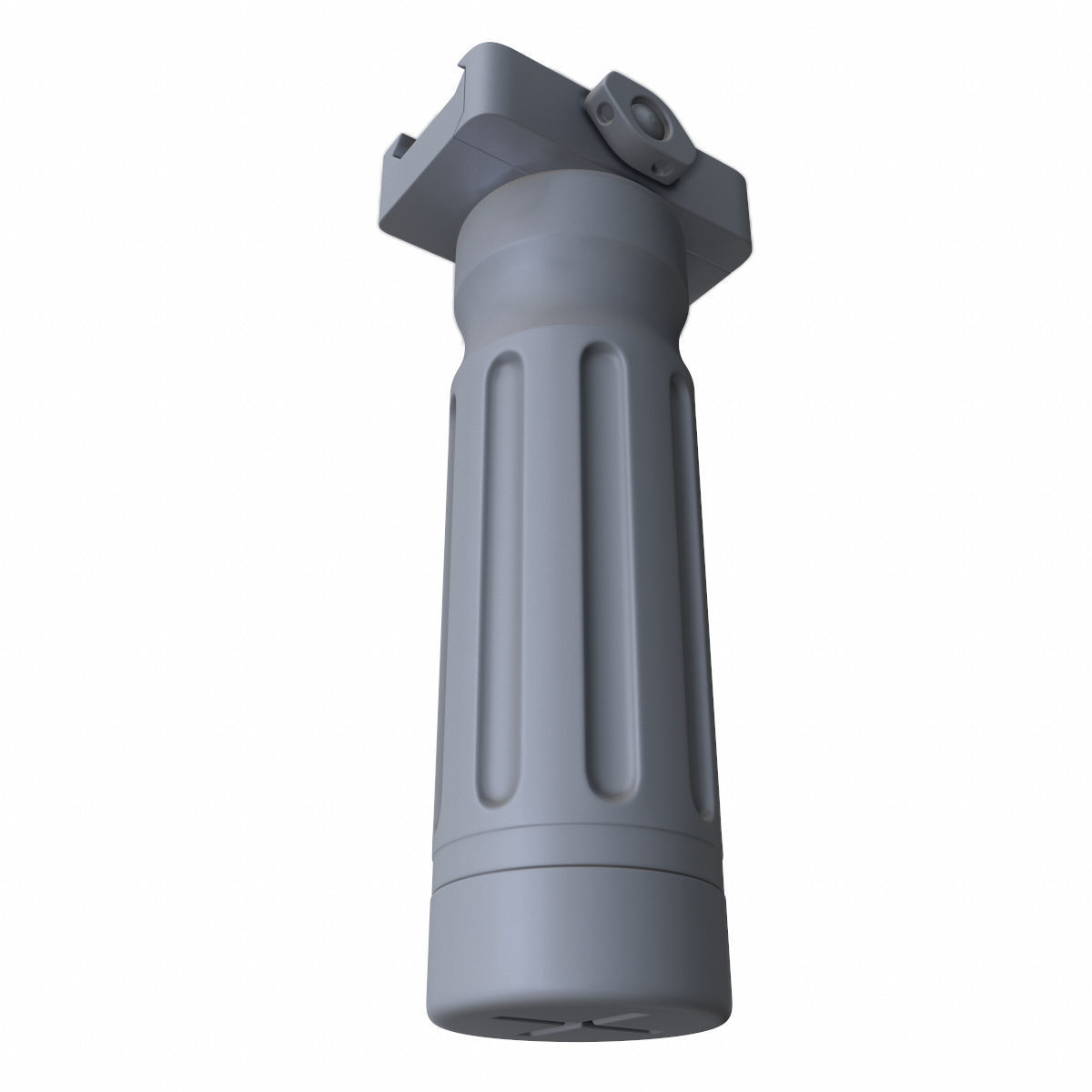 Vertical Foregrip Set-01 Low-poly 3D model_15