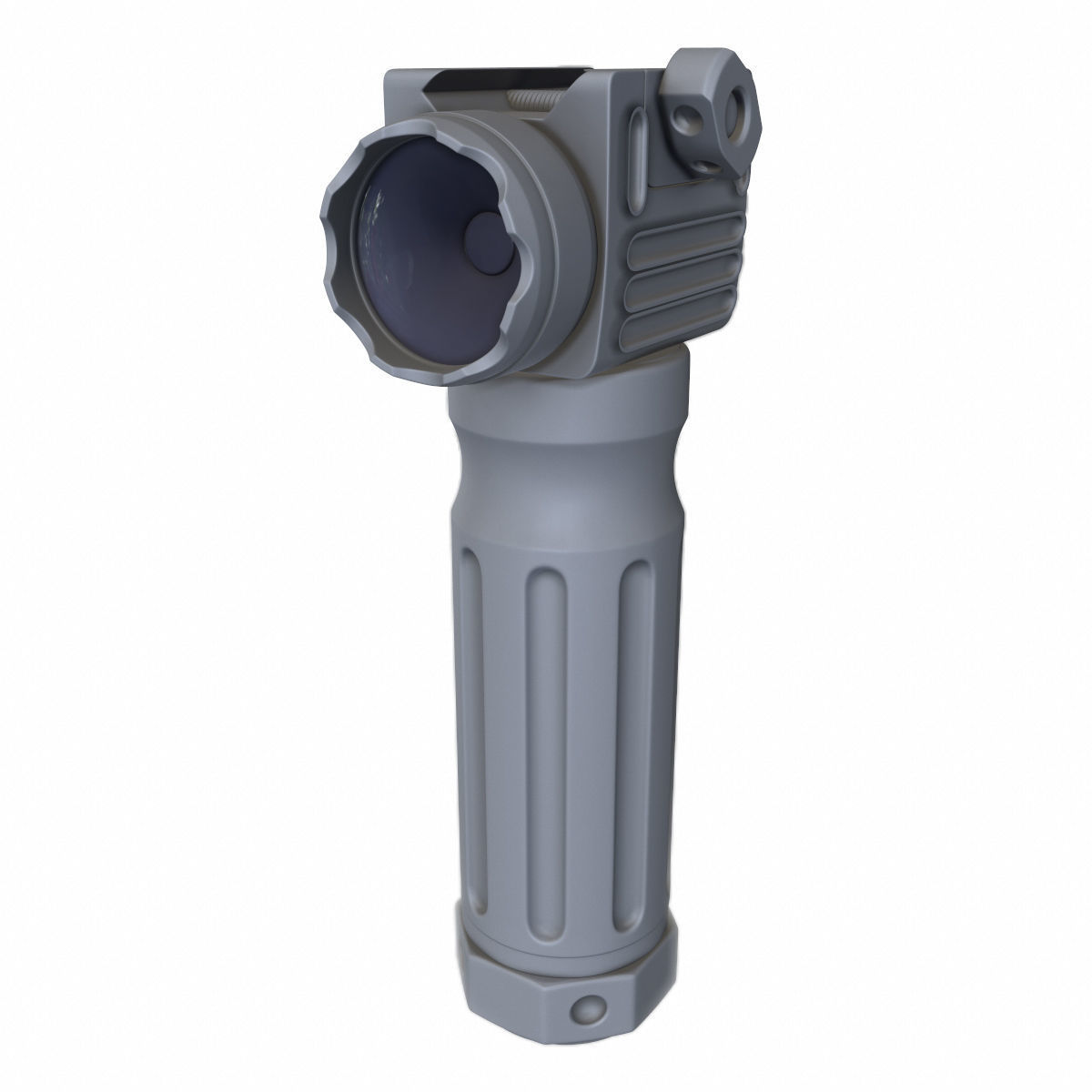 Vertical Foregrip Set-01 Low-poly 3D model_12