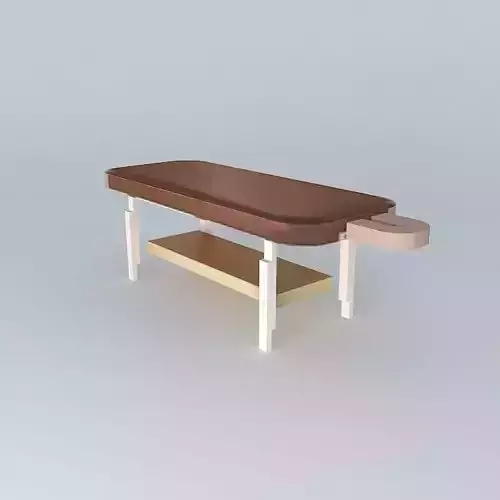 stationary massage table Free 3D model