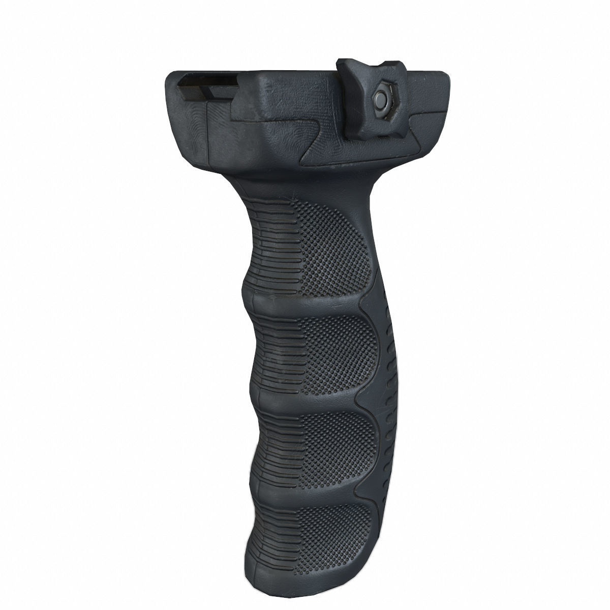 Vertical Foregrip Set-02 Low-poly 3D model_9
