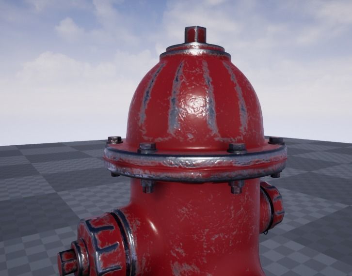 Fire Hydrant 3D model Free 3D model_1
