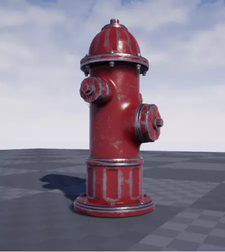 Fire Hydrant 3D model Free 3D model_0