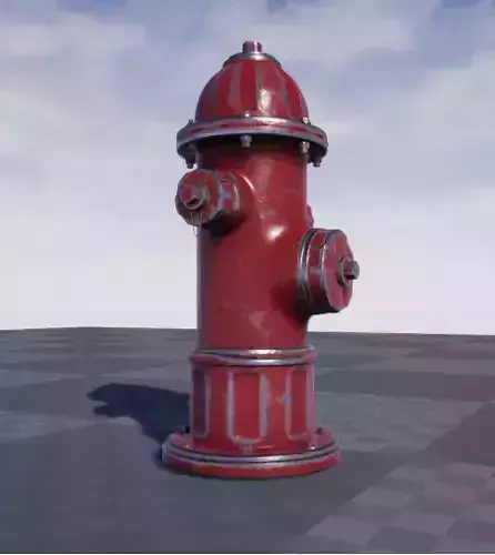 Fire Hydrant 3D model