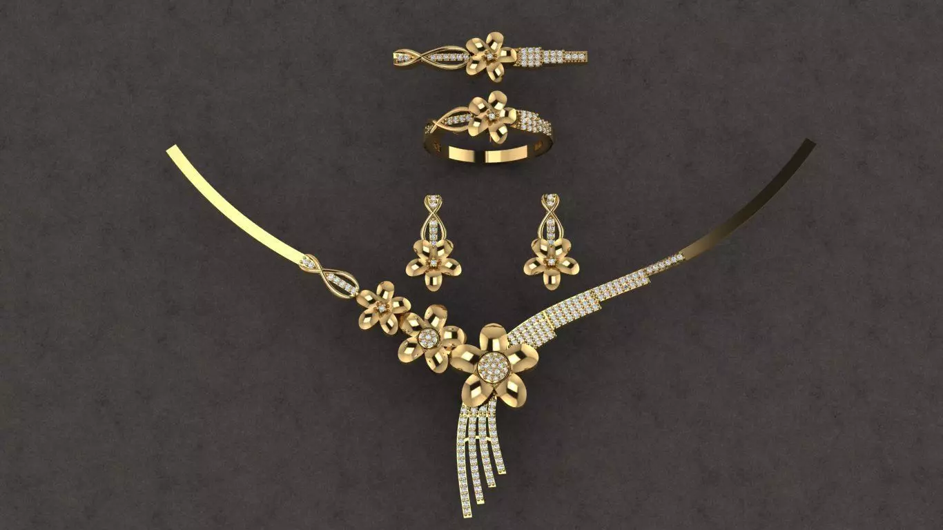 Mini Set beautiful 3D print model_0