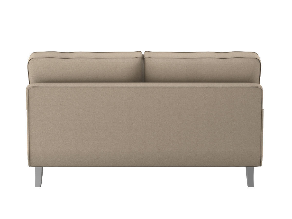 Realistic Sofa Collection Arm Chair and Two Seat Sofa 3D model 3D model_3