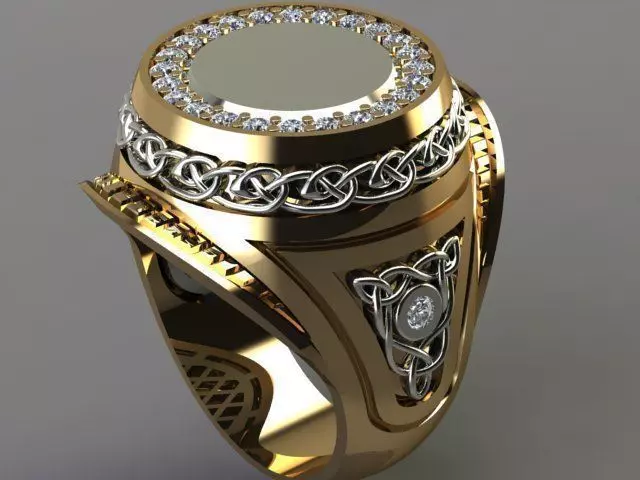 VAS Men Ring 3D print model