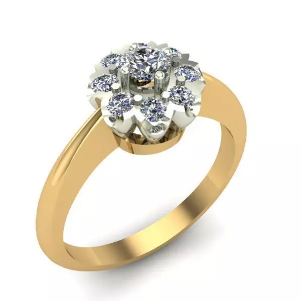 WOMAN RING 3D print model_0