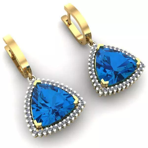 WOMEN EARRINGS 3D print model