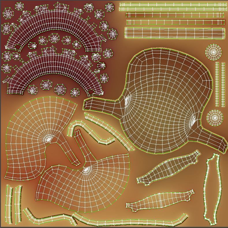 Roman Helmet  3D model_13