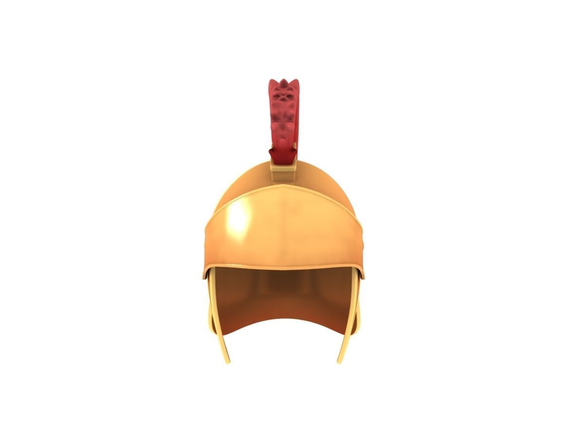 Roman Helmet  3D model_2