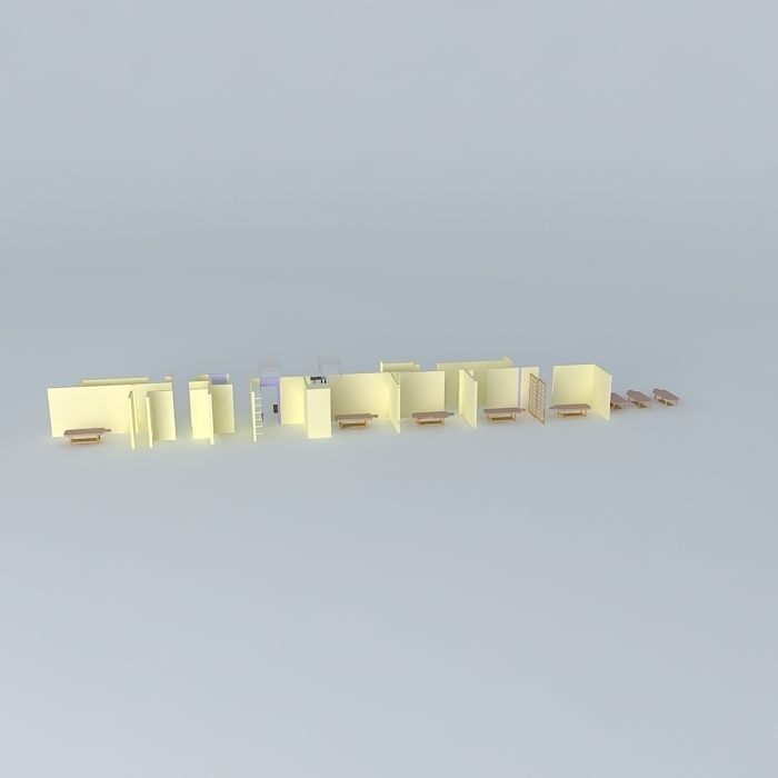 130 building Free 3D model_2