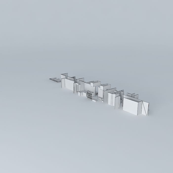 130 building Free 3D model_3