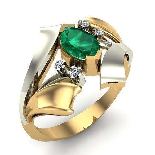 WOMAN RING 3D print model