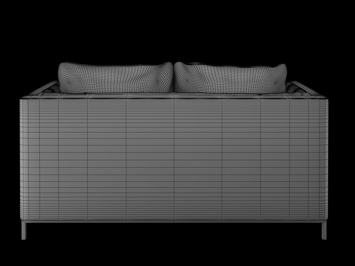 Sofa Collection  Arm Chair and two Seat and three seat Sofa 3D model_9