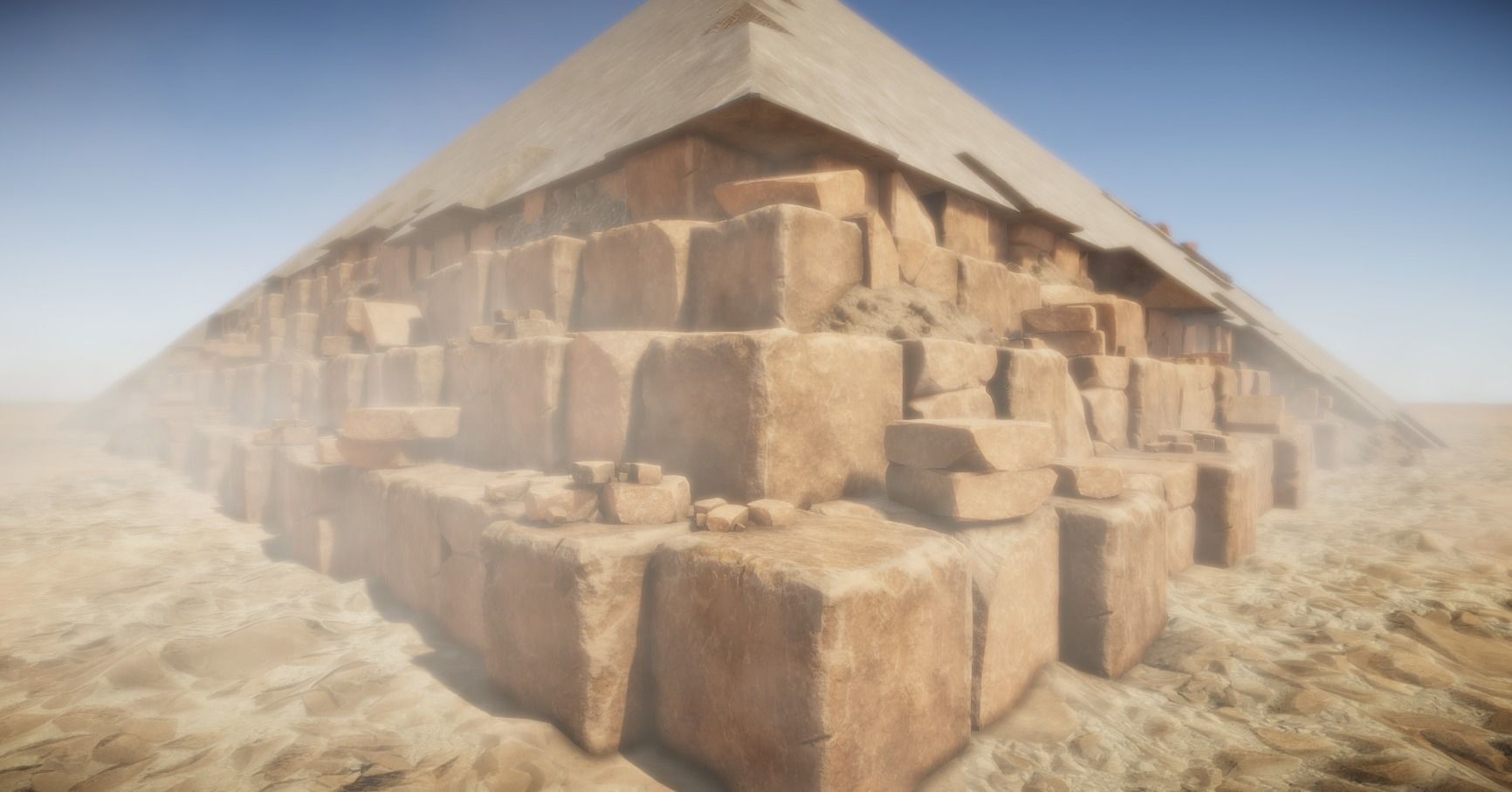 Ancient Pyramid 3D model_2