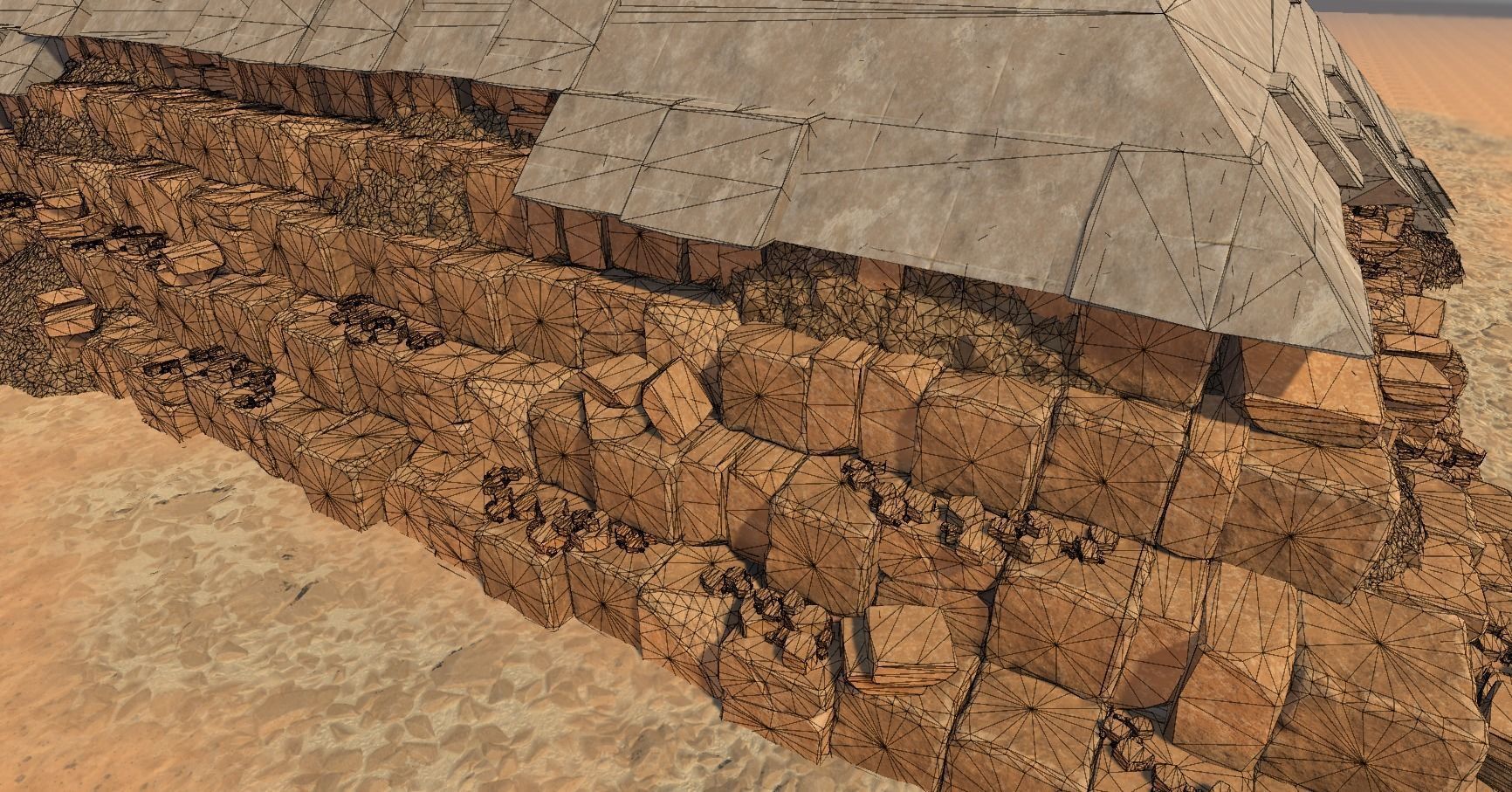 Ancient Pyramid 3D model_15