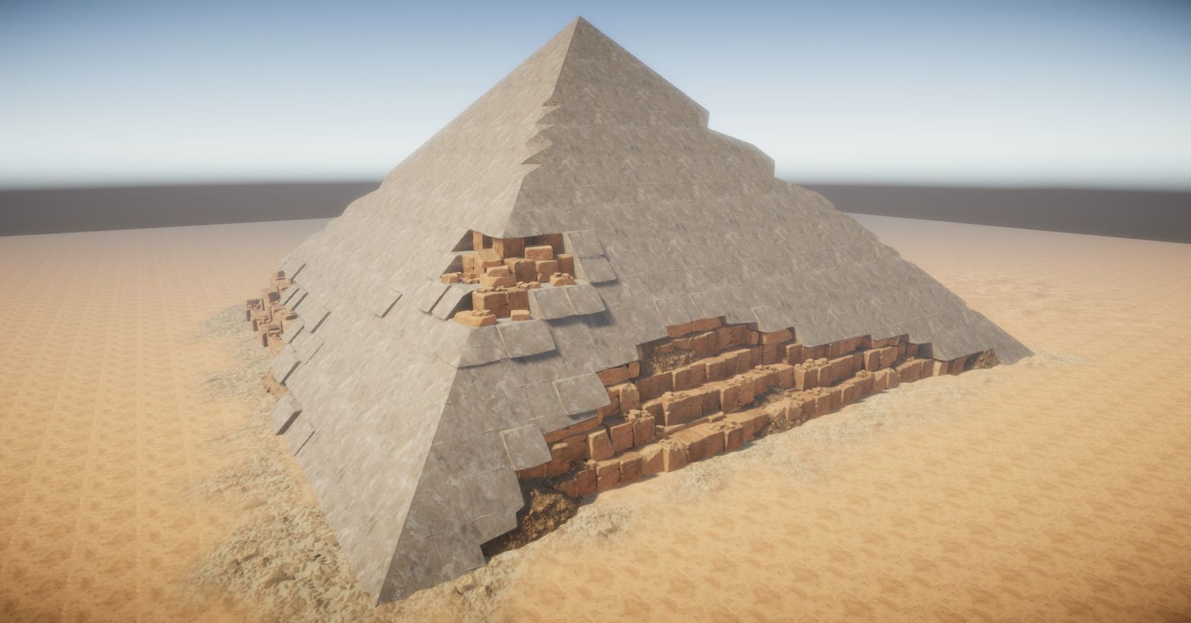 Ancient Pyramid 3D model_3