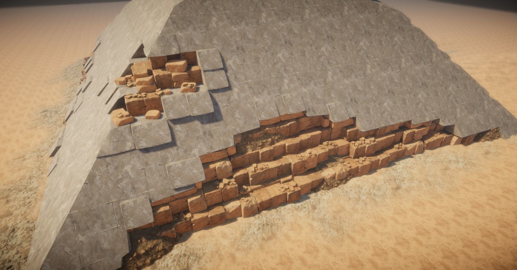 Ancient Pyramid 3D model_4