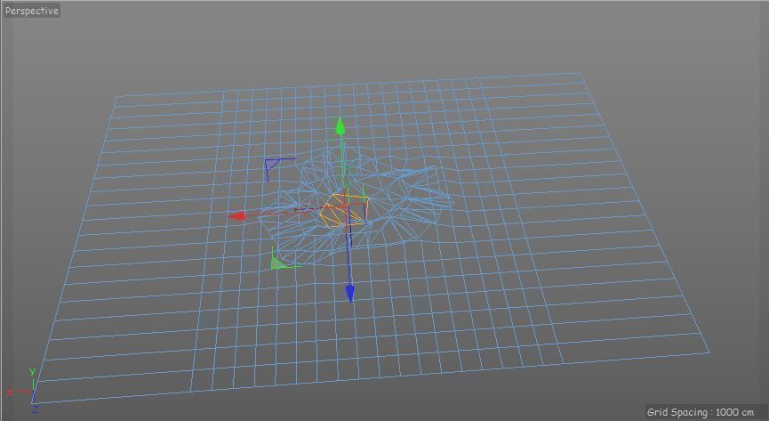 Pothole -design 1 Low-poly 3D model_1