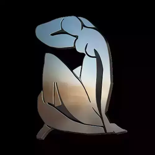 Nu Bleu II Matisse pendant