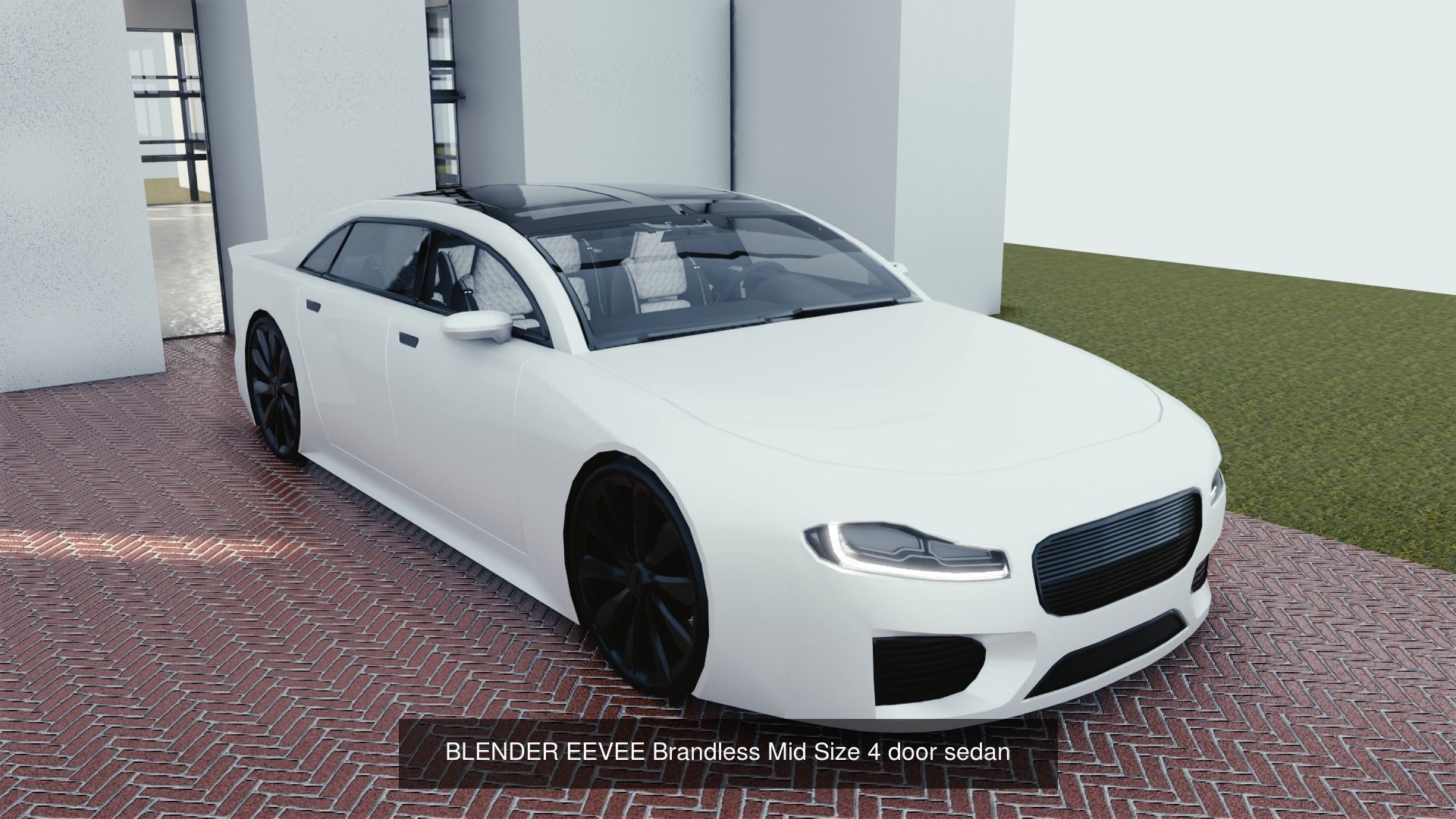 BLENDER EEVEE Brandless 20 car collection volume 1 _11