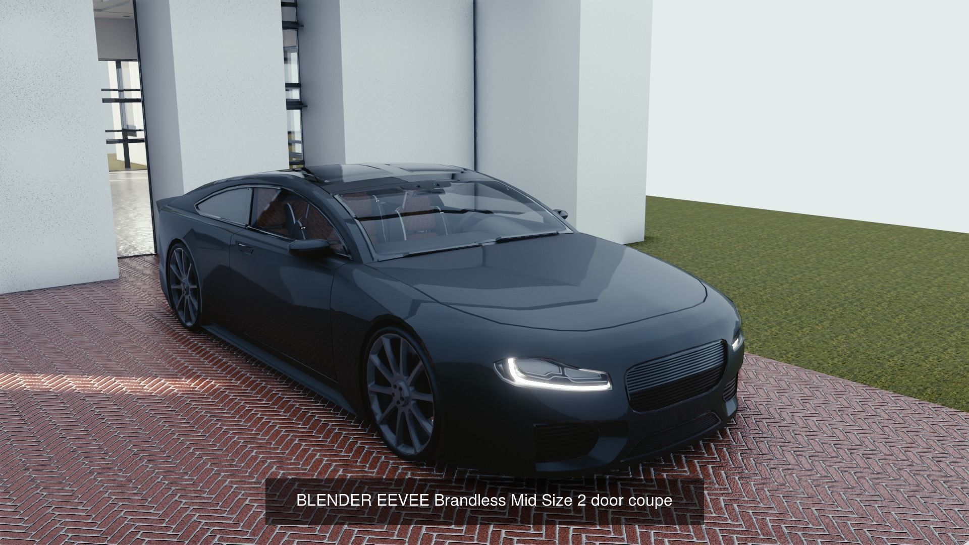 BLENDER EEVEE Brandless 20 car collection volume 1 _13