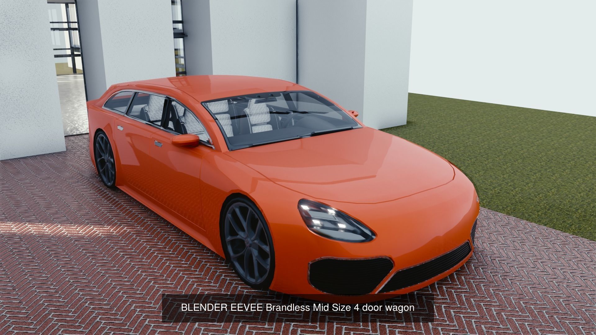 BLENDER EEVEE Brandless 20 car collection volume 1 _18