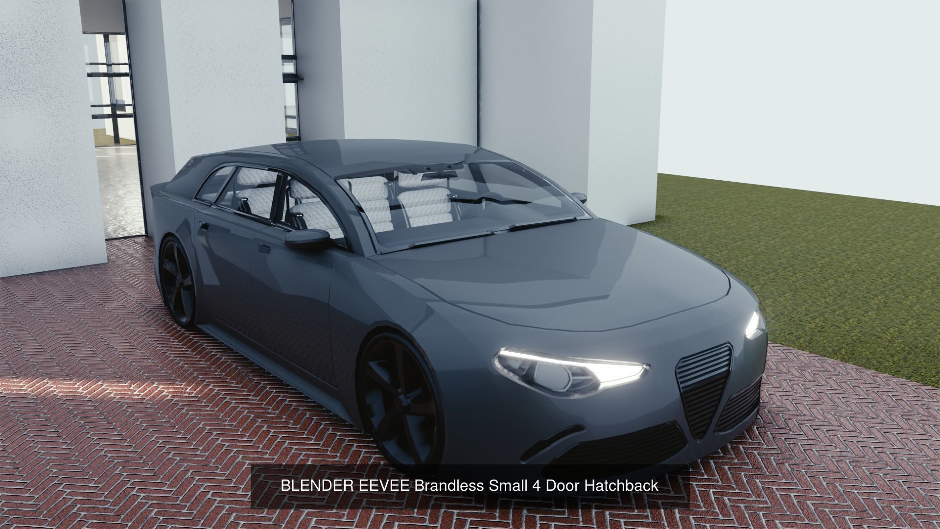 BLENDER EEVEE Brandless 20 car collection volume 1 _1