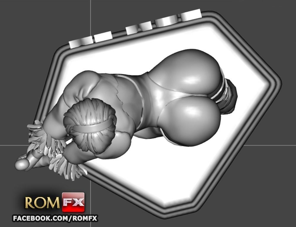 Nier Automata Android Yorha Sexy - Figure Printable 3D print model_6