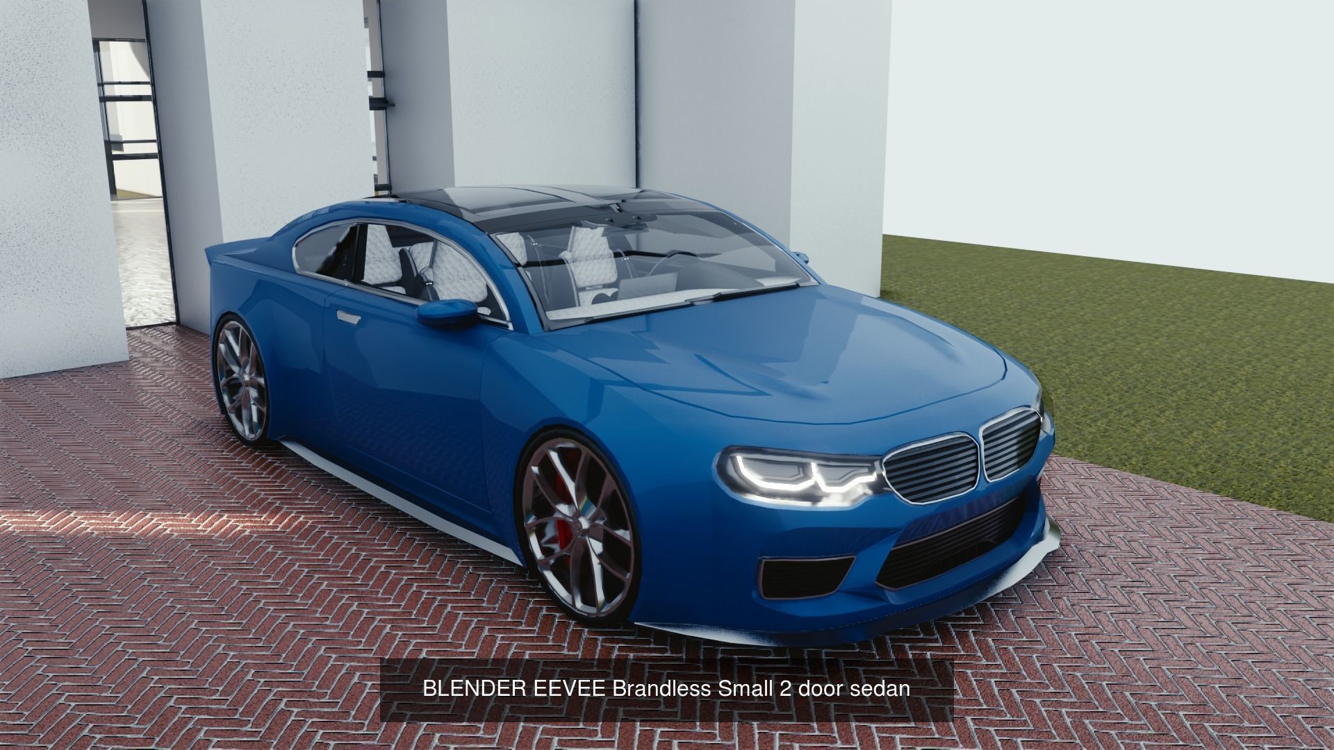 BLENDER EEVEE Brandless 20 car collection volume 3 _13
