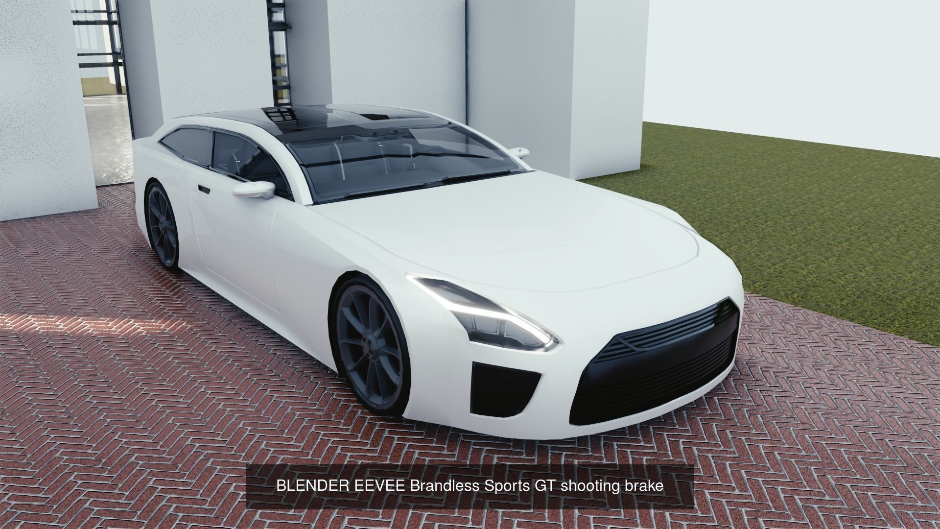 BLENDER EEVEE Brandless 20 car collection volume 3 _16