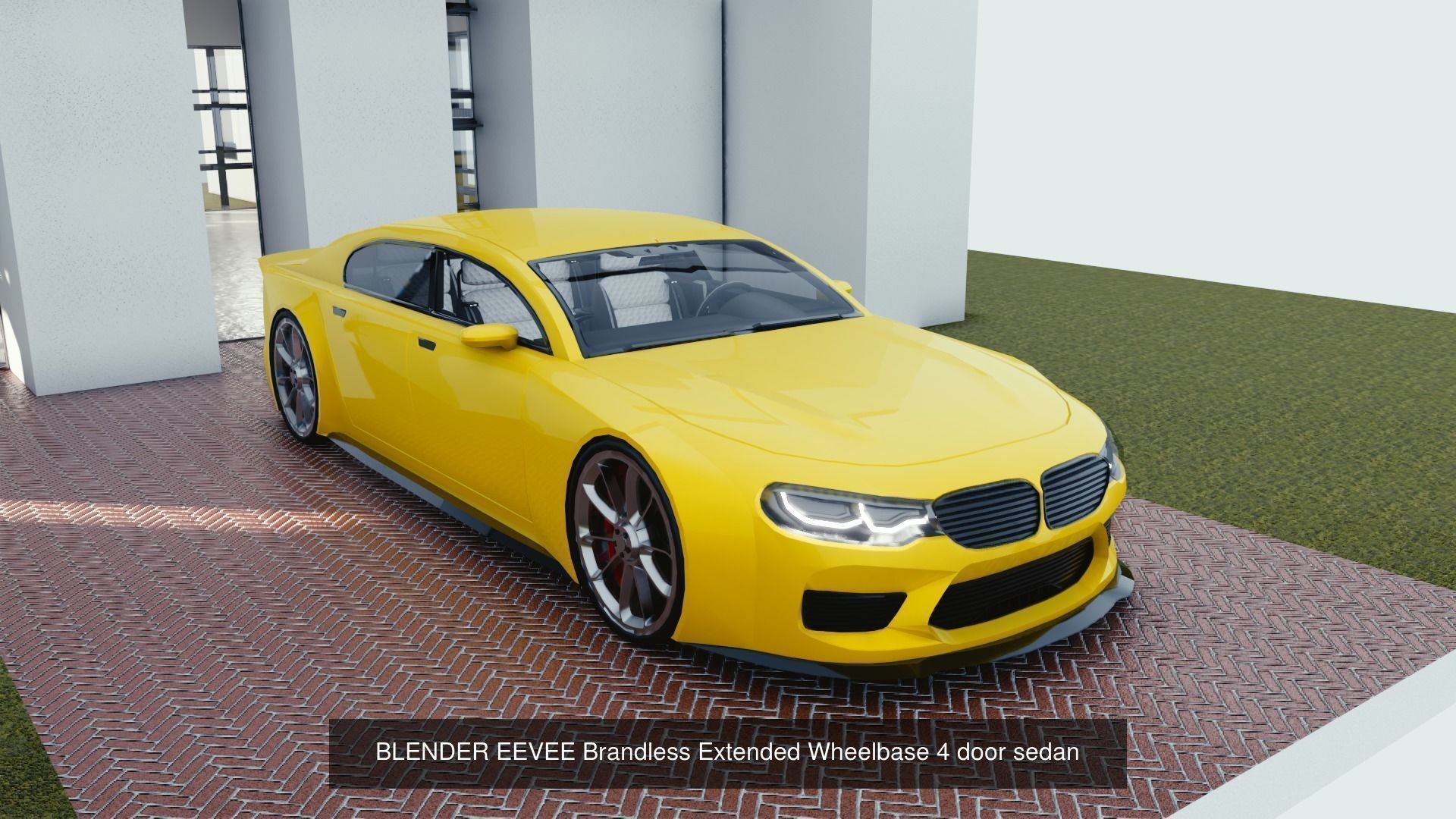 BLENDER EEVEE Brandless 20 car collection volume 3 _18