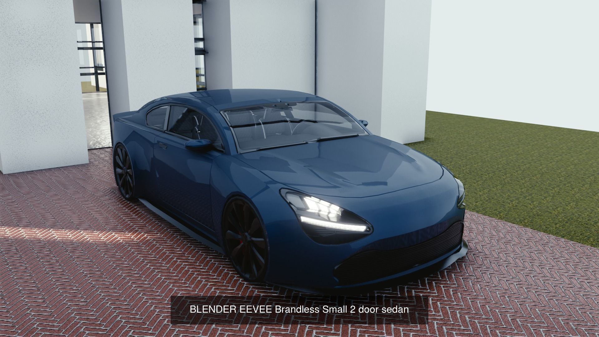 BLENDER EEVEE Brandless 20 car collection volume 3 _11