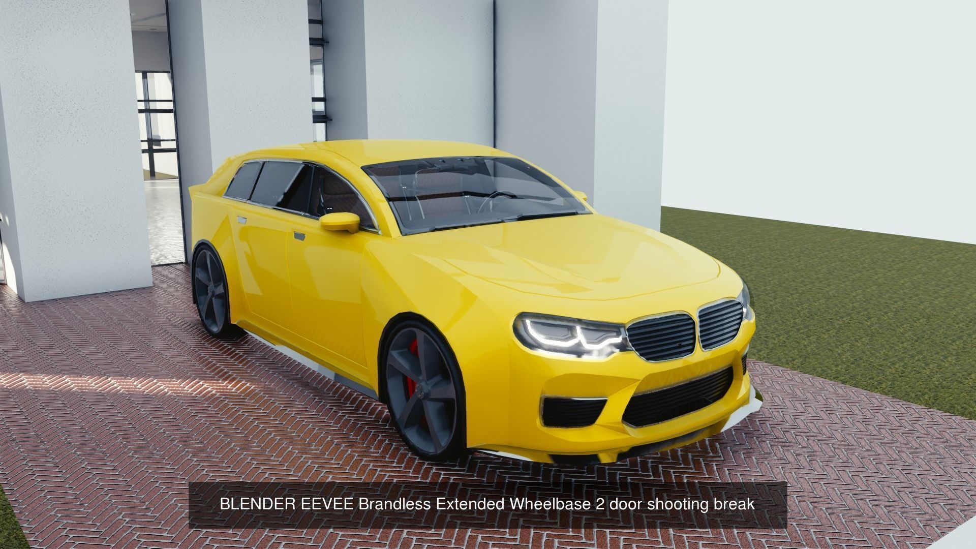 BLENDER EEVEE Brandless 20 car collection volume 3 _20
