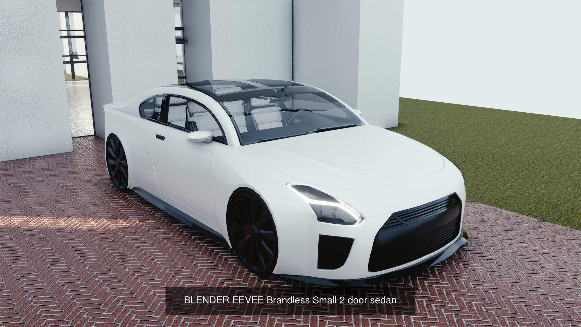 BLENDER EEVEE Brandless 20 car collection volume 3 _19