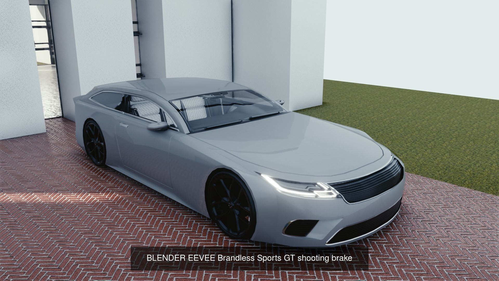 BLENDER EEVEE Brandless 20 car collection volume 3 _15
