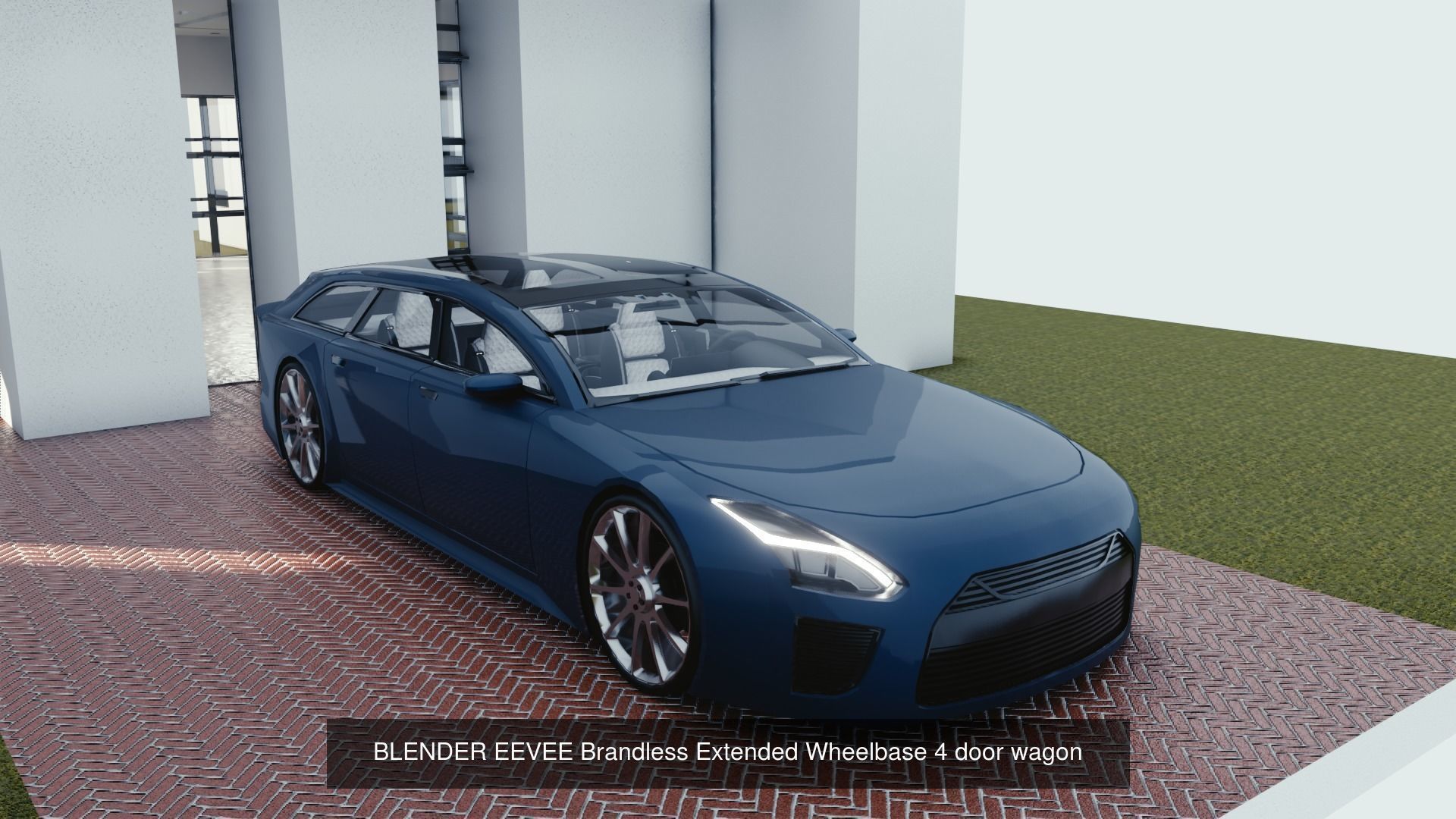 BLENDER EEVEE Brandless 20 car collection volume 3 _6