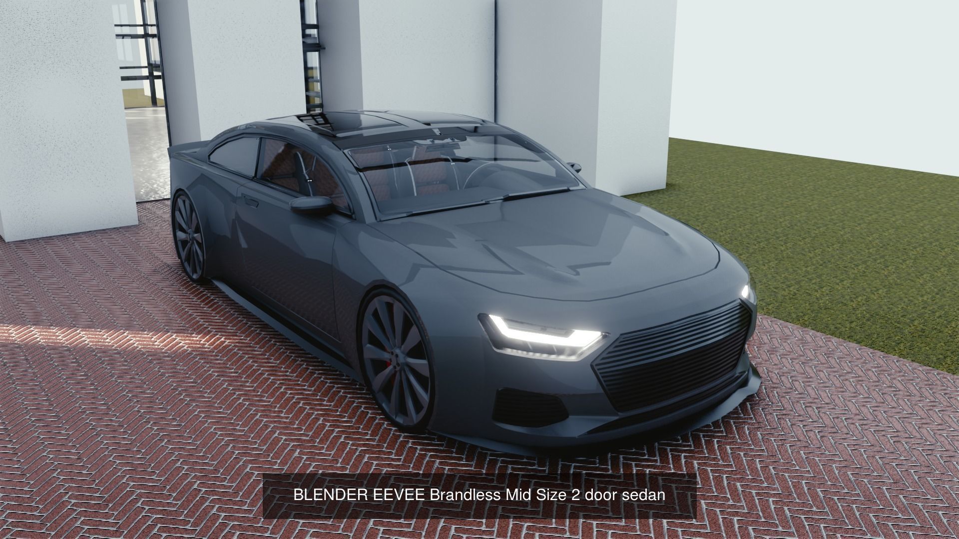 BLENDER EEVEE Brandless 20 car collection volume 4 _18
