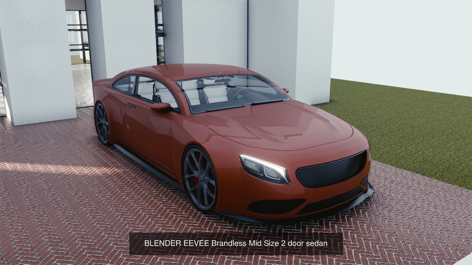 BLENDER EEVEE Brandless 20 car collection volume 4 _10