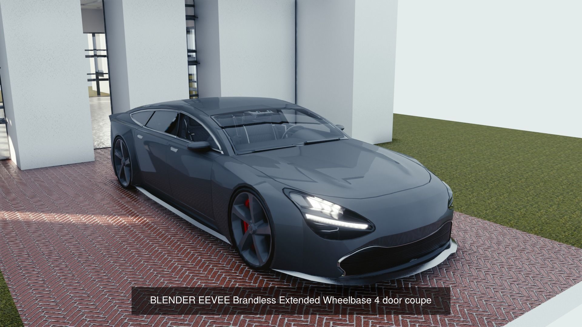 BLENDER EEVEE Brandless 20 car collection volume 4 _17