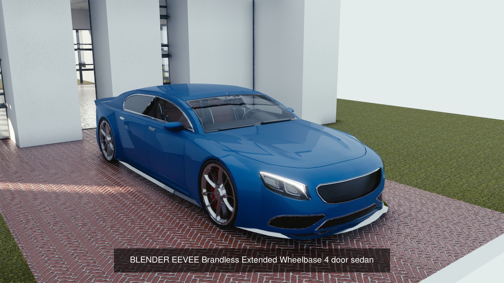 BLENDER EEVEE Brandless 20 car collection volume 4 _9