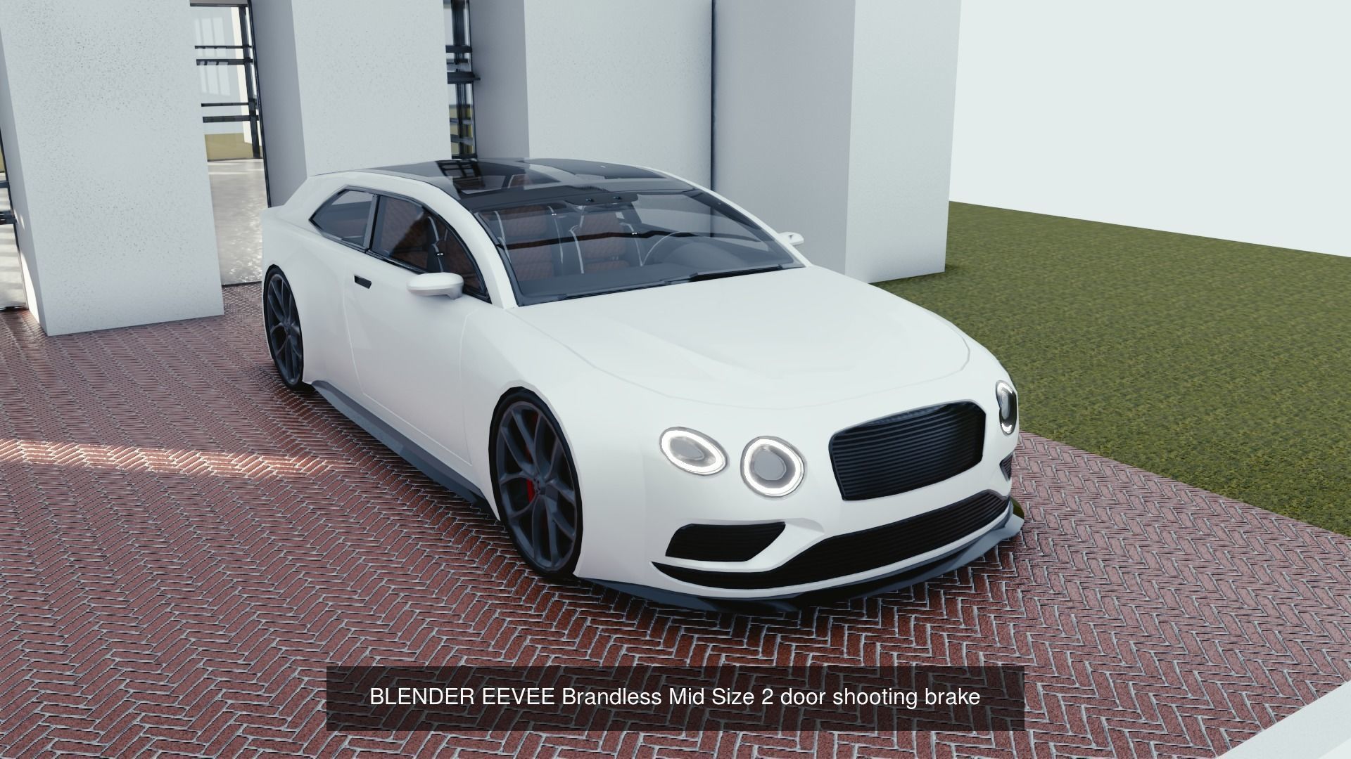 BLENDER EEVEE Brandless 20 car collection volume 4 _20