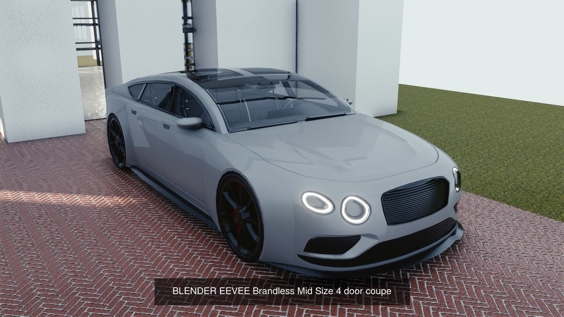 BLENDER EEVEE Brandless 20 car collection volume 4 _19