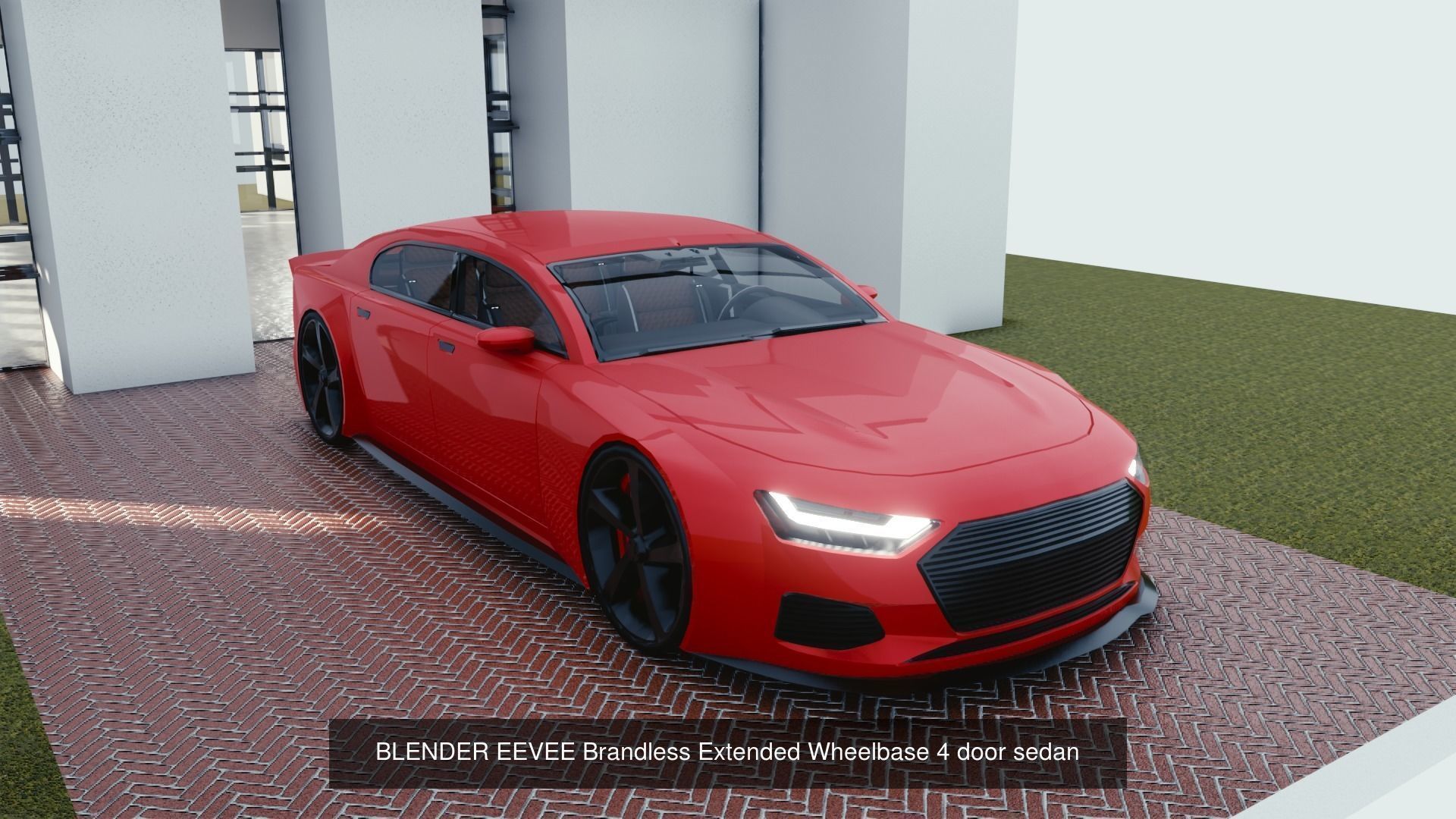 BLENDER EEVEE Brandless 20 car collection volume 4 _7
