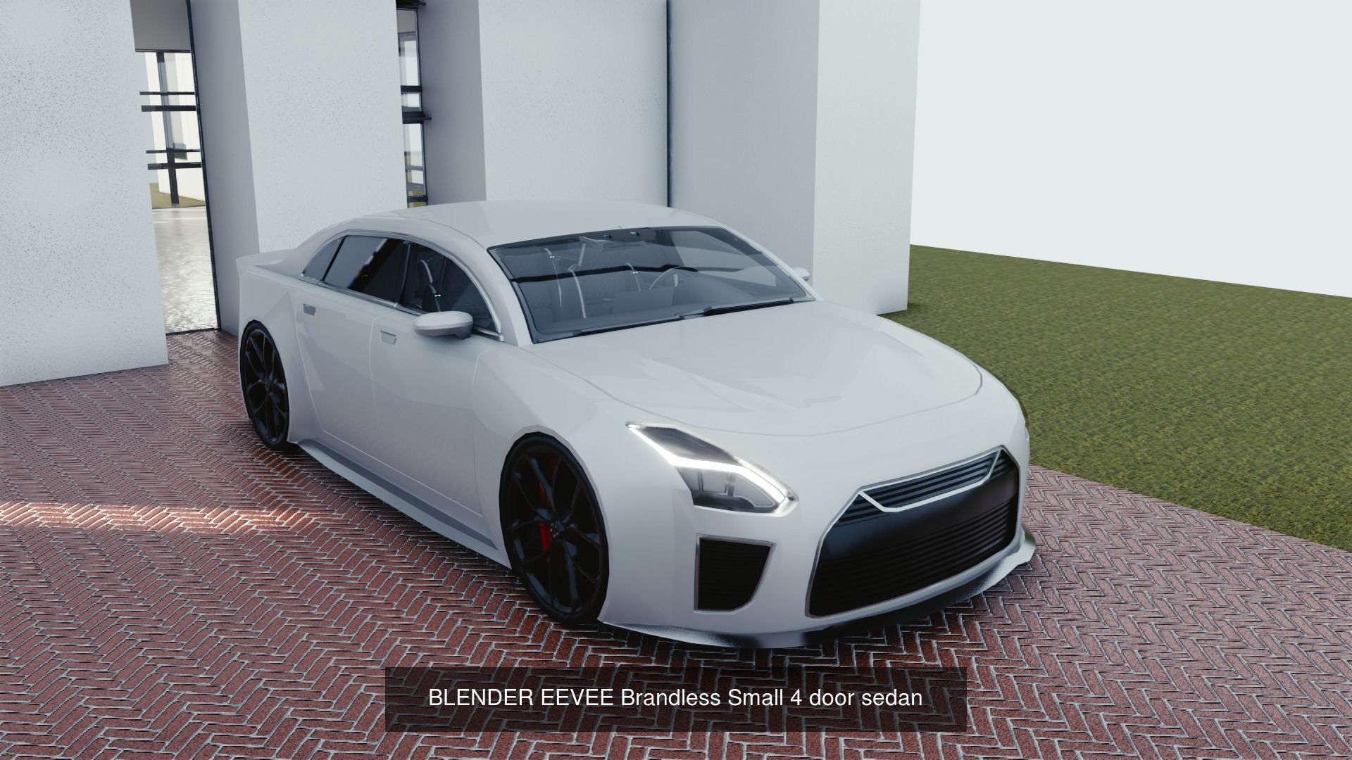 BLENDER EEVEE Brandless 20 car collection volume 4 _13