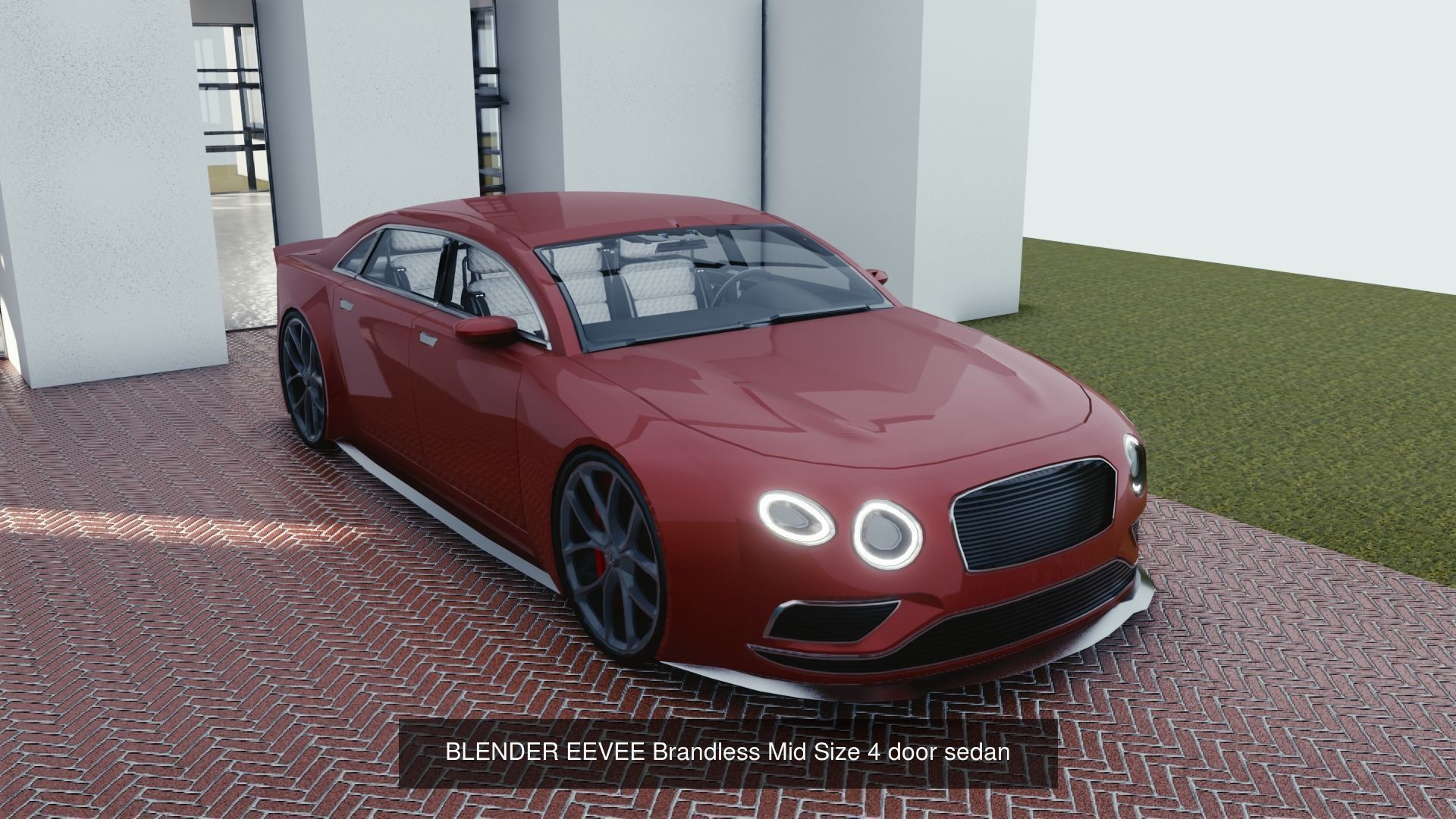 BLENDER EEVEE Brandless 20 car collection volume 4 _15