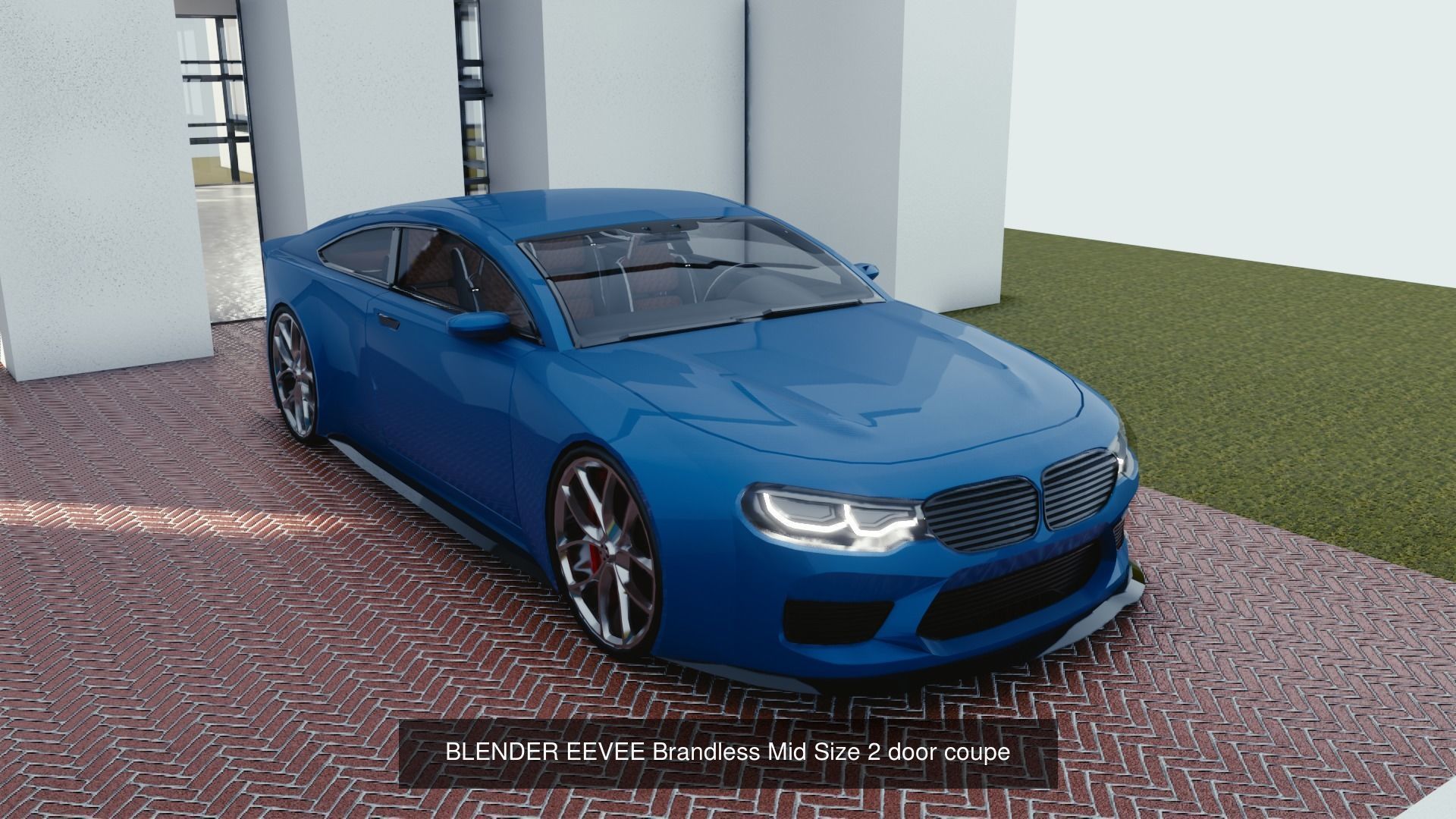 BLENDER EEVEE Brandless 20 car collection volume 4 _12