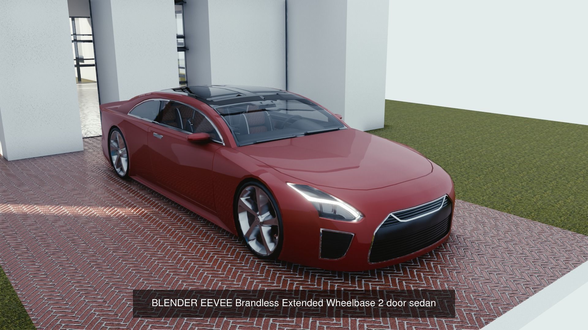 BLENDER EEVEE Brandless 20 car collection volume 4 _1