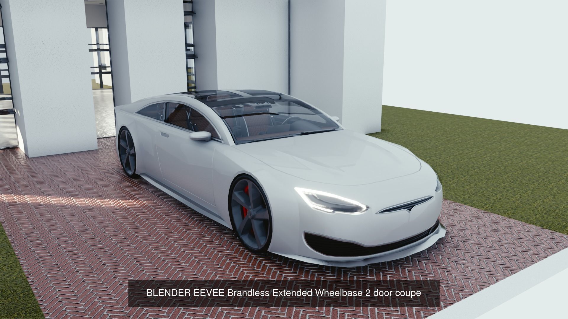 BLENDER EEVEE Brandless 20 car collection volume 4 _11
