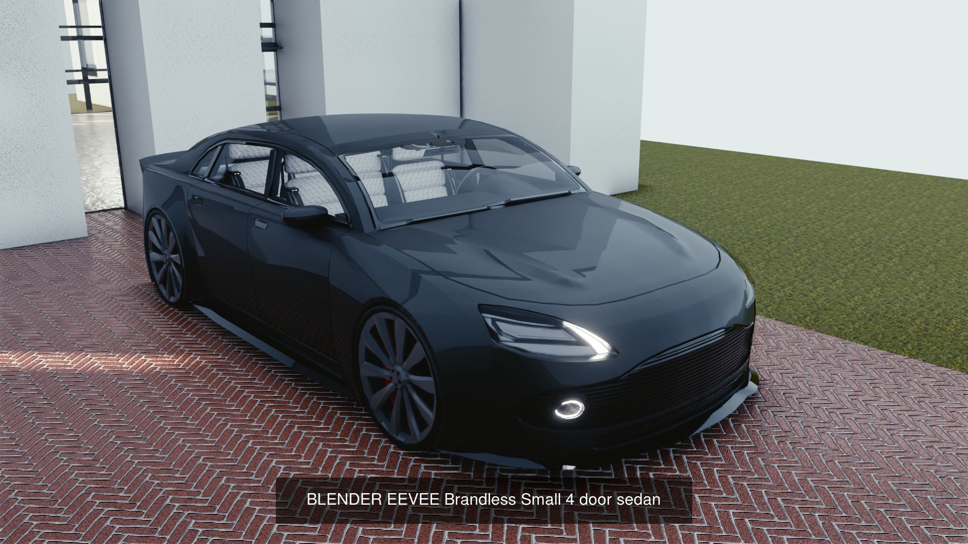 BLENDER EEVEE Brandless 20 car collection volume 4 _8
